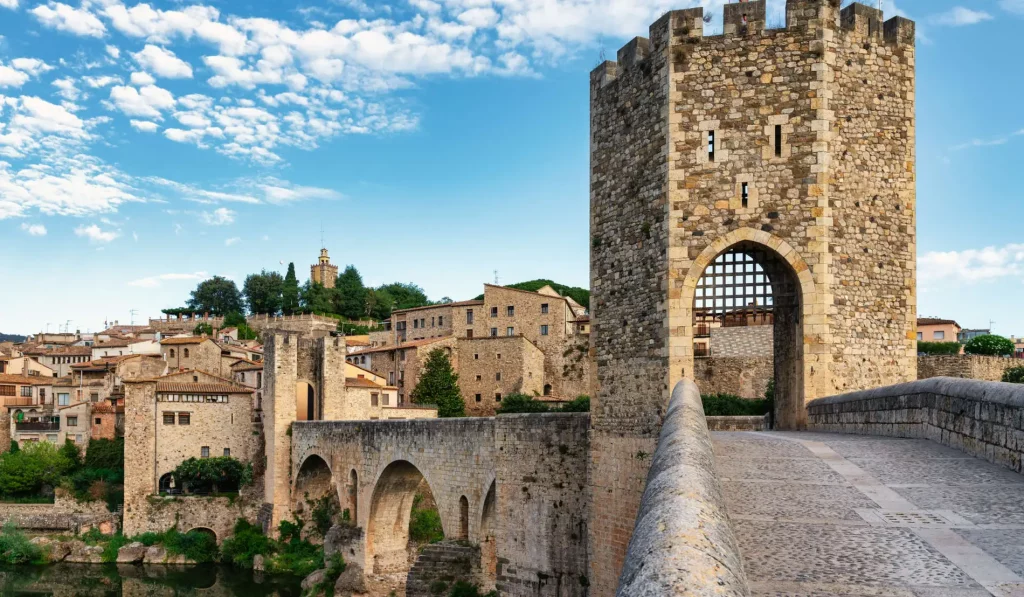 The self guided Gravel Bike tour begins in Girona